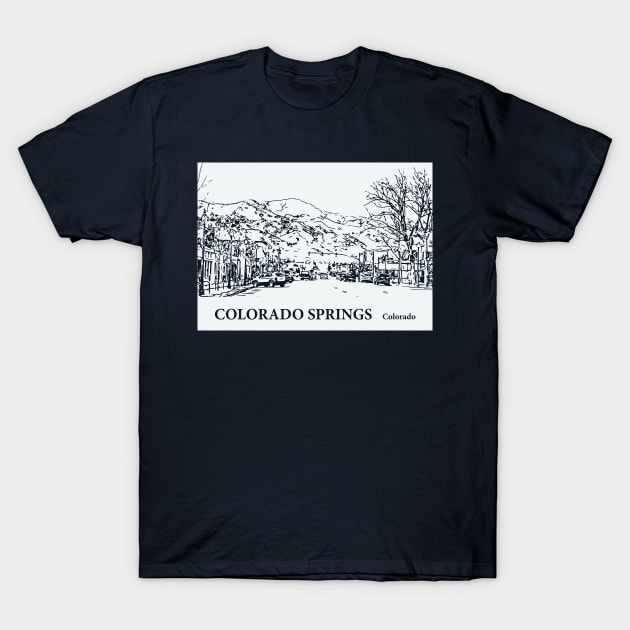 Colorado Springs - Colorado T-Shirt by Lakeric